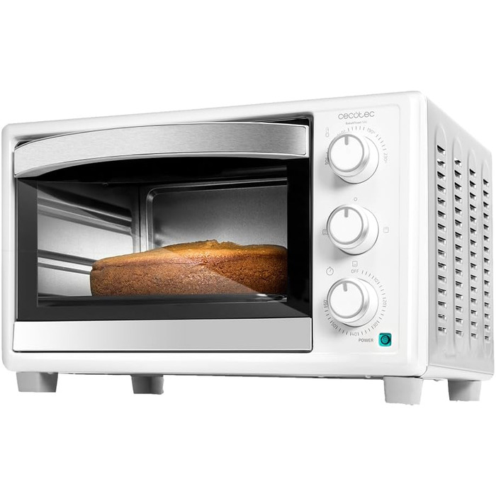 Мультиварка Cecotec Bake&Toast 1090 Black, 1000 Вт, 23 л, таймер 60 хв, регулювання температури до 230ºC, з деко, решіткою та щипцями