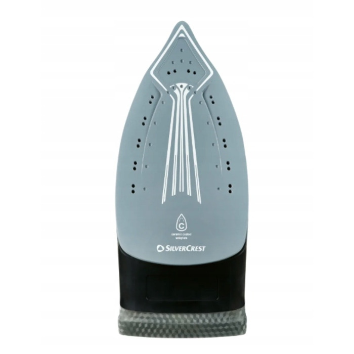 Парова праска Silvercrest SDBG 2200 A1, чорна, 2180 Вт, резервуар 300 мл