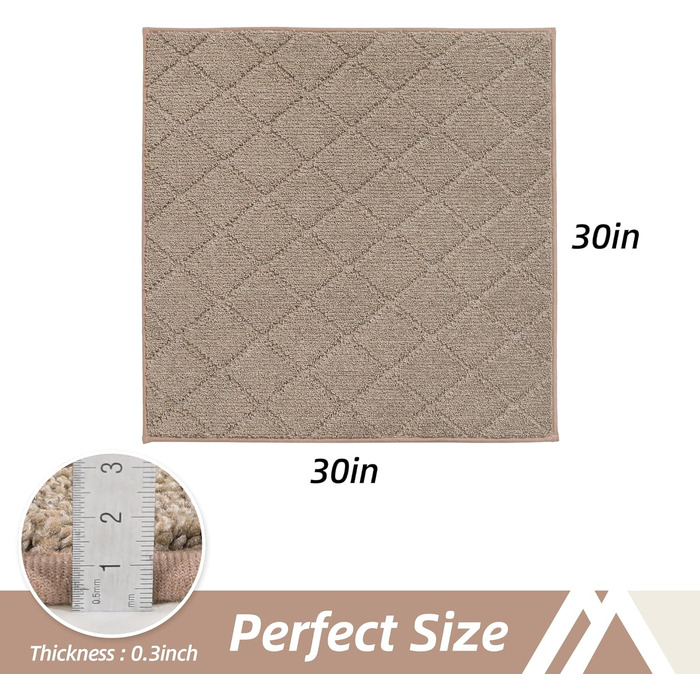 Ковзаючі килимки для сходів COSY HOMEER, 71.1 x 22.9 см, 10 шт., поліестер, TPE-підкладка, для дітей та собак