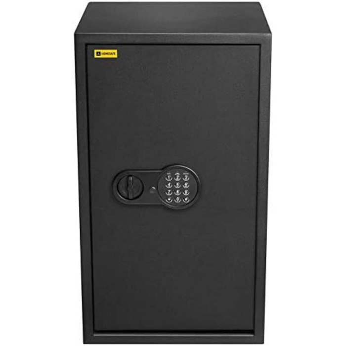 Домашній сейф HomeSafe HV24E з електронним замком, 20x44x38 см (ВxШxГ) - для грошей, ювелірних виробів, документів, ноутбука