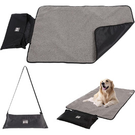 Водонепроникний килимок для собак - туристичний килимок для тварин, розкладний, 100 x 70 см, для дому та подорожей