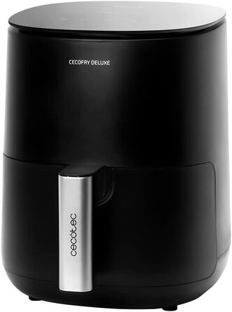 Фритюрниця Cecotec Cecofry Deluxe Rapid Moon, 2.5 л, чорний, 1400 Вт, 8 режимів, до 200°C, для миття в посудомийній машині