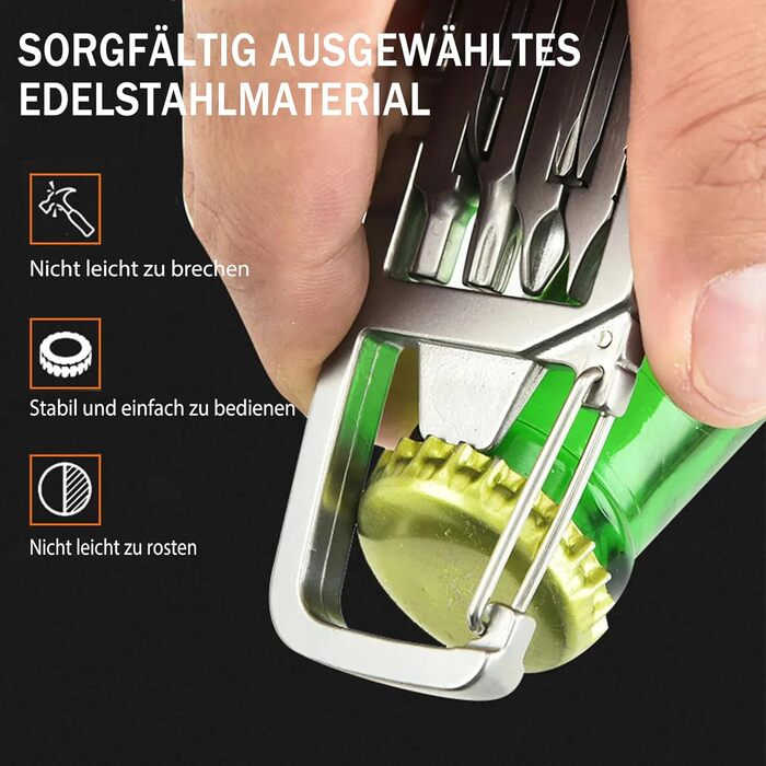 Мультитул 12-в-1 Klein Tools: мультиінструмент, мультифункціональний ніж, мультитул для виживання, ключ-брелок, подарунок для чоловіків