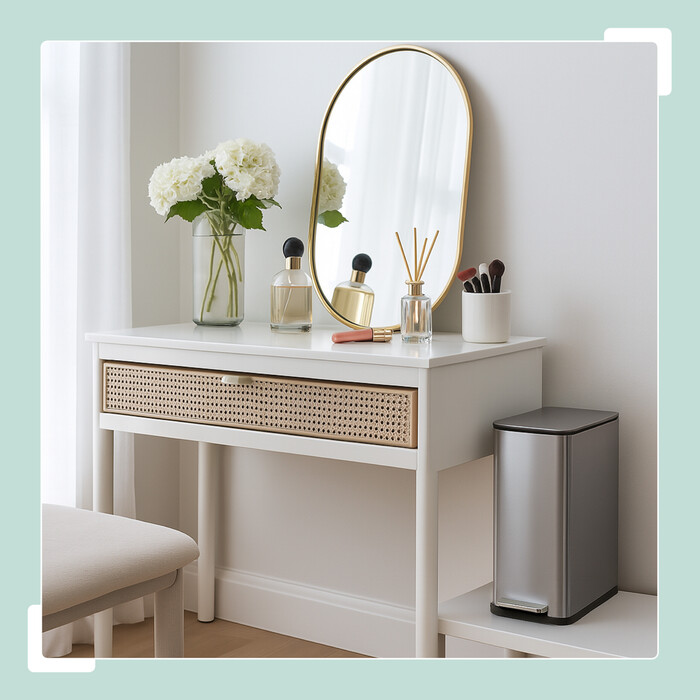 Relaxdays 10-Liter Cosmetic Storage Container