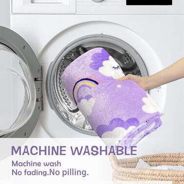 Плед-ковдра з принтом геймпада, що світиться в темряві, для дітей та дорослих, 127x150 см, сірий (фіолетові хмари)