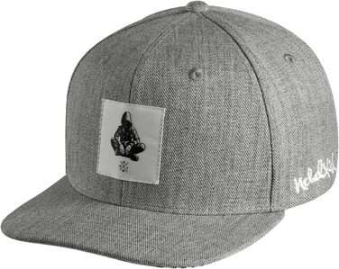 Кепка Nebelkind Snapback Berlin сіра, унісекс, регульована, висока якість, streetwear стиль