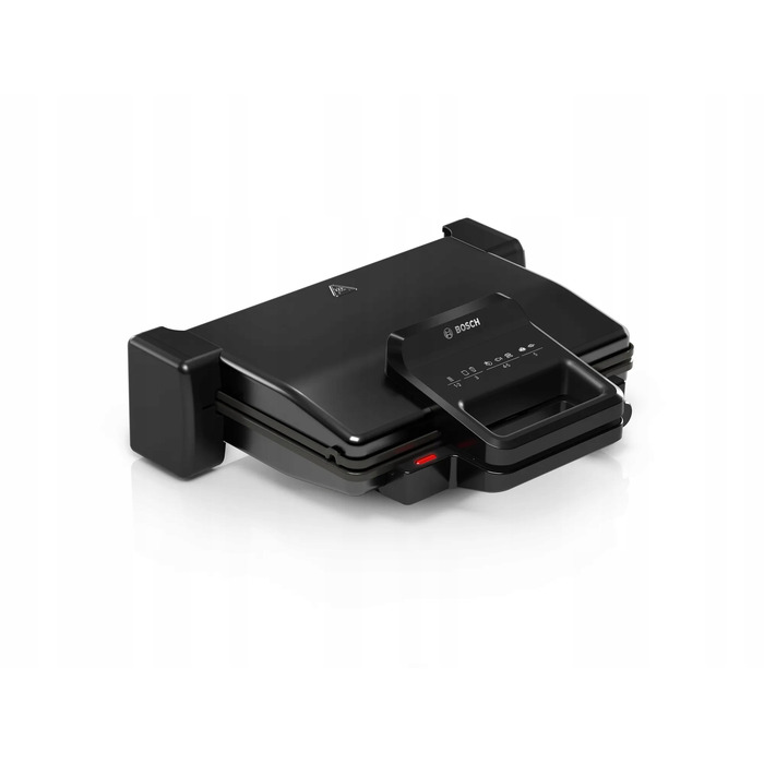 Електричний контактний гриль Bosch TCG3323, чорний, 2000 Вт
