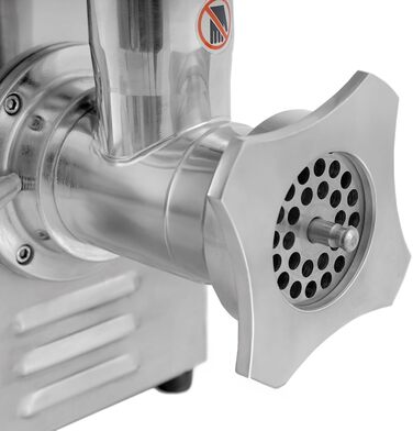 Professional Stainless Steel Electric Meat Grinder - 750W, 150kg/h | Sausage Maker with Filler | Commercial Grade Meat Grinder