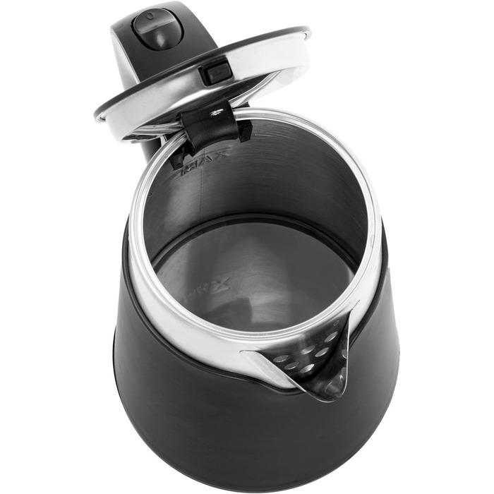 Електричний чайник Adler AD 1372, 0.6 л, Чорний – компактний, для невеликих кухонь, швидкий нагрів