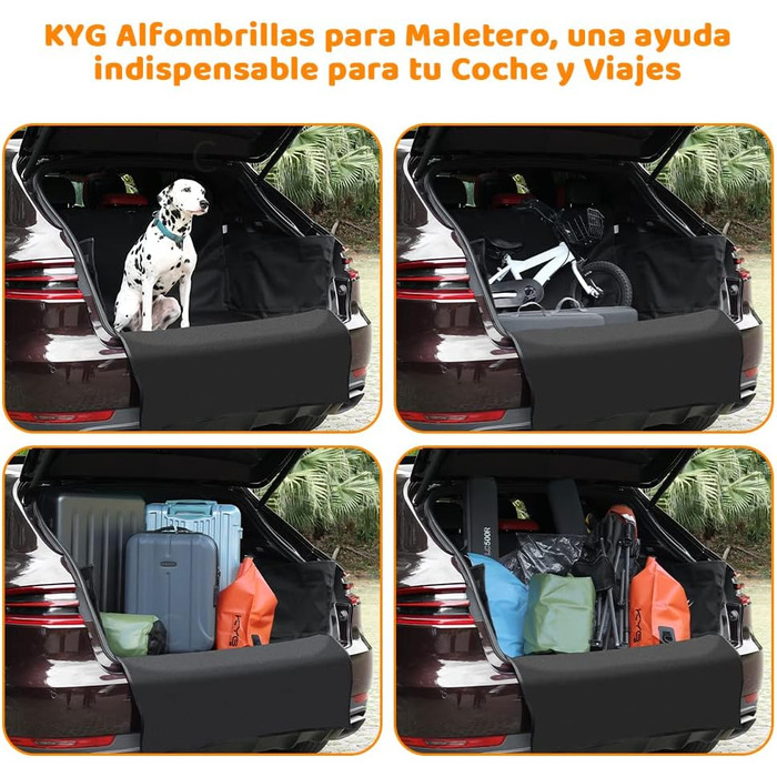 Захист для багажника авто: вологостійкий килимок для собак (184x103 см)