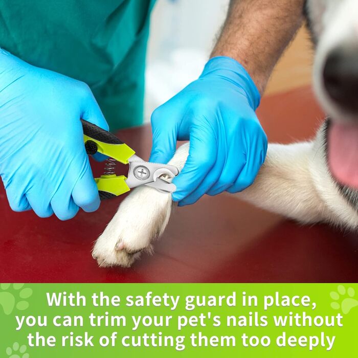 Професійні ножиці для обрізки кігтів собак та котів, великих та середніх порід, з напильником, висока якість