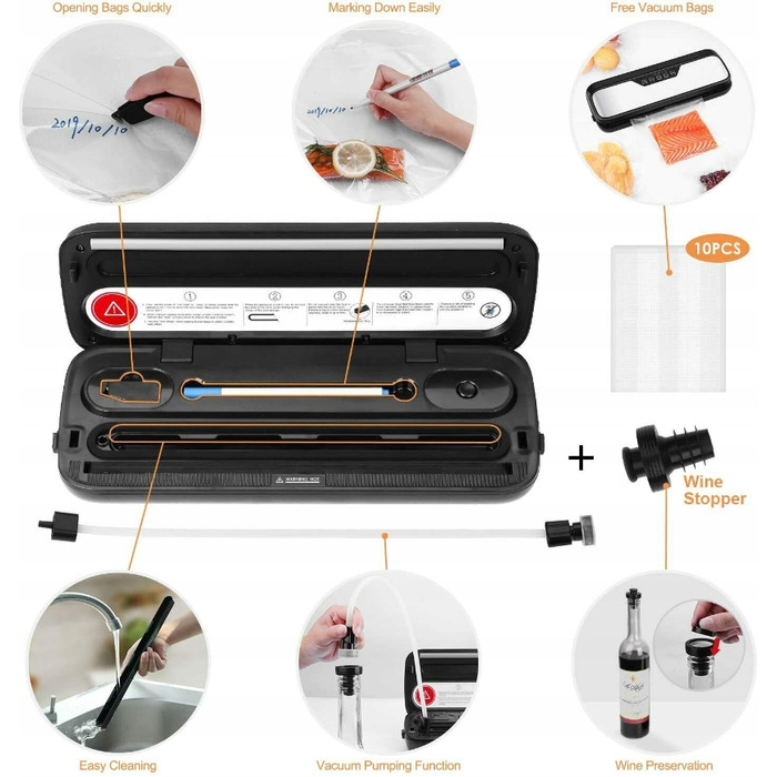 Вакууматор VPCok Vacuum Sealer, модель QH-S12