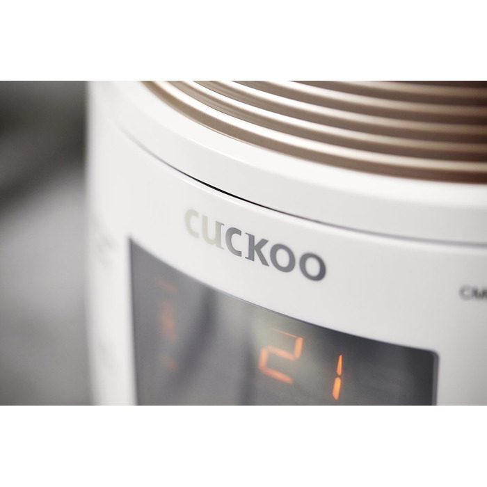 Мультиварка CUCKOO CMC-QSB501S iCook Q5 Premium з антипригарним покриттям, 4.75 л, 8-в-1, з голосовим керуванням та 3D нагріванням