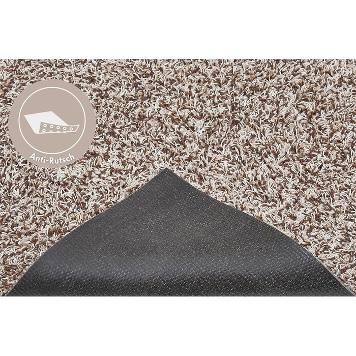 Килимок для дому Samson Sauberlaufmatte: миючий, з антиковзким покриттям, 40x60 см, бежевий