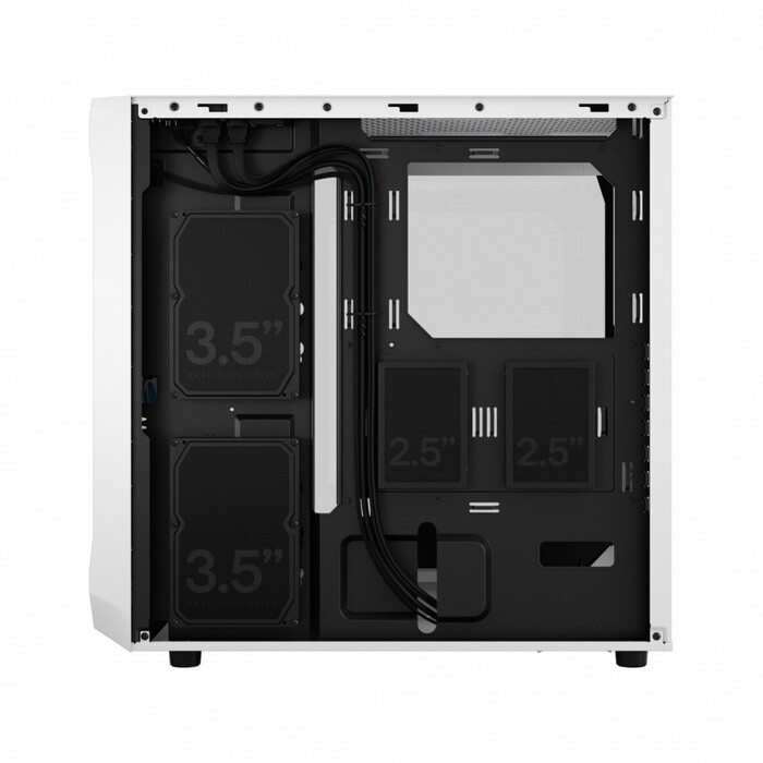 Корпус Fractal Design Focus 2 RGB TG Midi Tower, білий