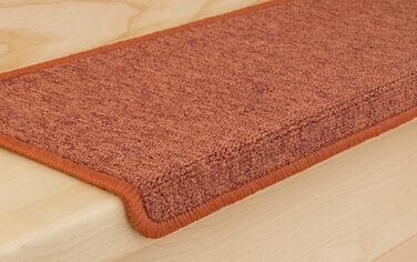 Ступінчасті килимки Kettelservice-Metzker Monza прямокутної форми - різні комплекти та кольори, Terra, 14 штук