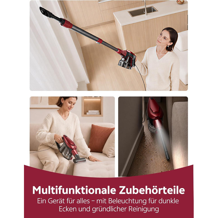 Провідний пилосос Vexilar C9 потужністю 500Вт, сила всмоктування 70КПа, для збирання шерсті тварин