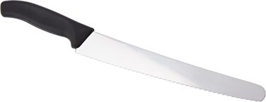 Ніж-кондитерська пилка VICTORINOX Swiss Classic 26 см, хвилька, нержавіюча сталь, чорна ручка