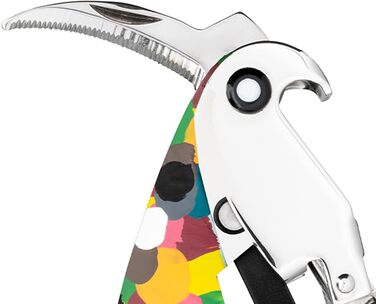 Відкривачка для вина Alessi 'Parrot' з алюмінію та PC, ручна робота, 'Proust', 13 см