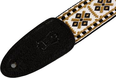 Гітарний ремінь Levy's Leathers Jacquard Weave Hootenanny, шкіра жаккард