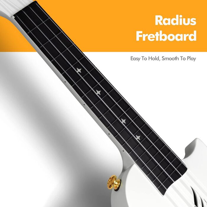 Укулеле Enya Ukulele-Sopran NOVA U Mini: карбонове, 21 дюйм, для початківців, з аксесуарами