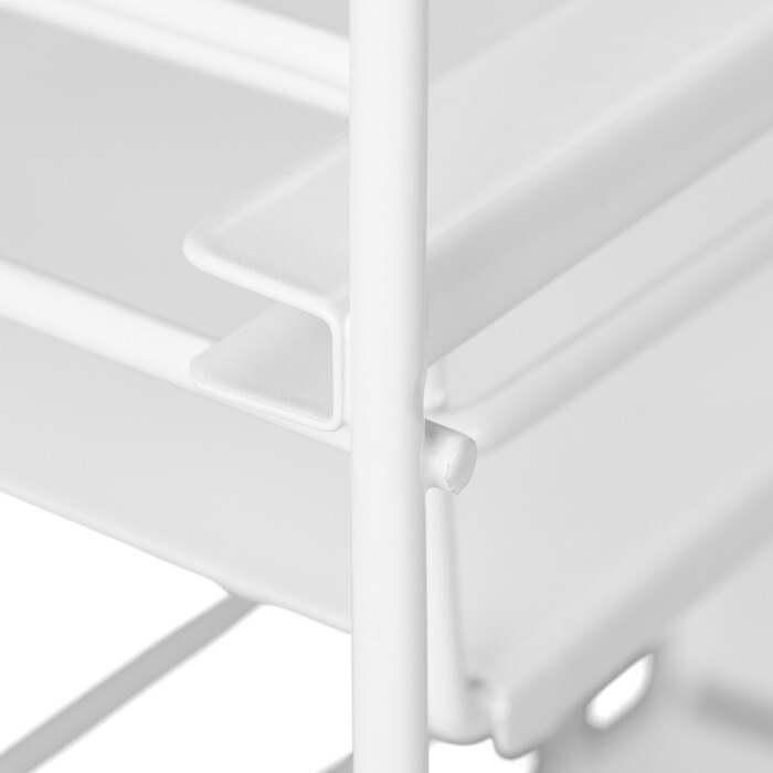 Relaxdays Kitchen Cabinet Organizer White