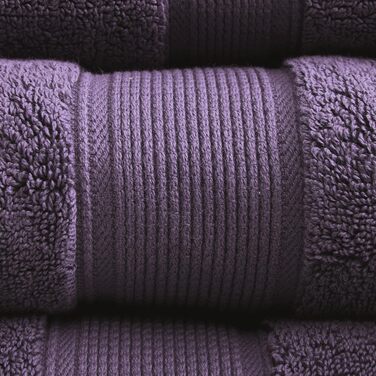 Madison Park Signature Luxury Bath Towels, 800 g/m², 100% Cotton, Oversized Bath Towel Set, 8-Piece, consisting of 2 bath towels, 2 hand towels, and 4 washcloths, Aqua