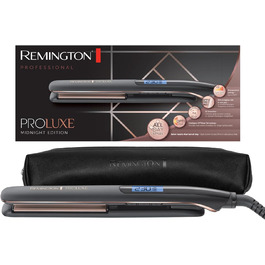 Випрямляч для волосся Remington Proluxe S9150B: широкі керамічні пластини, технологія OPTIheat, цифровий дисплей