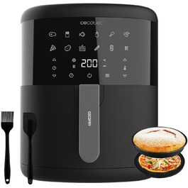 Фритюрниця без олії Cecotec Cecofry Bombastik 6000 Full, 6 л, 1700 Вт, PerfectCook, 12 режимів, чорний