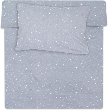 Комплект постільної білизни для дитячого ліжечка Kinderbettwäsche, 100x135 см, бавовна, Oeko-Tex, для хлопчика та дівчинки. Комплект: ковдра 100x135 см та наволочка 40x60 см.