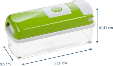 Набір для нарізки овочів Genius Nicer Dicer Smart Julietti (16 частин) - нарізач, спіралізатор, тертка, для нарізки кубиками, соломкою, слайсами, ручна модель