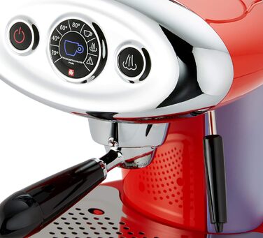 illy Coffee, Espresso Machine for Iperespresso Capsules X7.1 Red