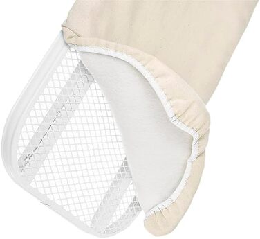 Покриття та мат для прасувальної дошки Whitmor Deluxe, Медальйон-Сірий, для прасування