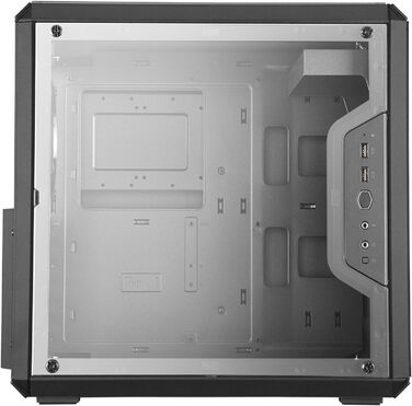 Корпус Cooler Master MasterBox Q300L V2: Mini-Tower mATX з USB 3.2 Gen 2x2 (20 Gb/s)