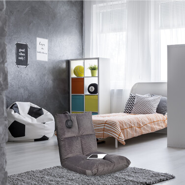 Підлогове крісло Relaxdays з регульованою спинкою