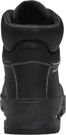Черевики захисні ELTEN Francesco XXSG Black Mid ESD S3S, чорні, шкіряні, з металевим носком, легкі, міцні, 42 EU (жіночі та чоловічі)