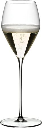 RIEDEL Veloce Champagne Glass Set, 2-Piece, Clear Crystal Glass, Premium Machine-Made