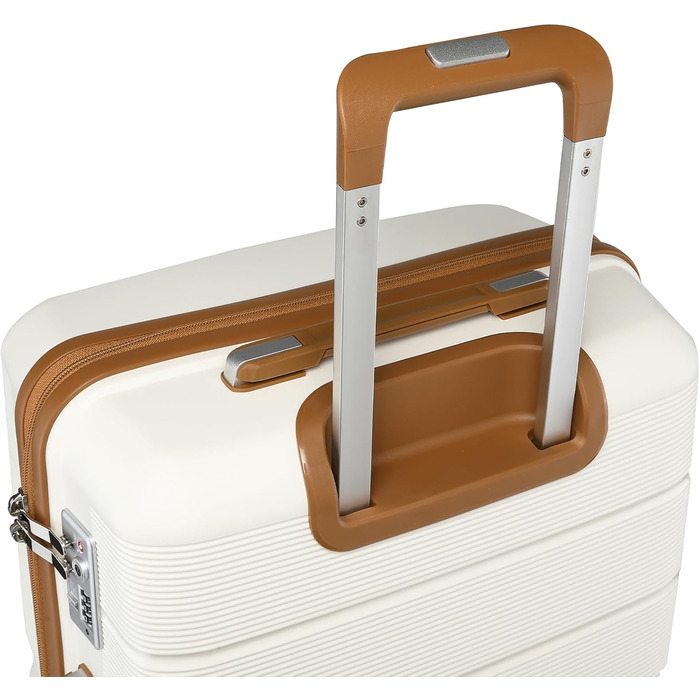 Чемодан British Traveller Mittelgroß: міцний валіза на 8 колесах з TSA-замком (66 x 43.3 x 28.5 см)