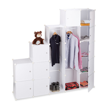Relaxdays Clothes Storage System with 14 Compartments