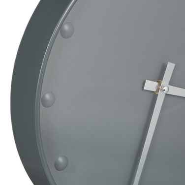 Relaxdays Gray Wall Clock