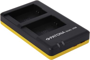 Зарядний пристрій PATONA USB-C Dual для акумуляторів Sony NP-FW50 (Alpha 7, A6000, A7S, DSC-RX10)