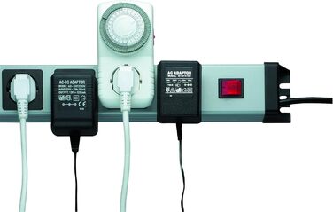 Розподільник розеток Kopp Powerversal 5-fach з підсвічуванням, IP20, 226620015