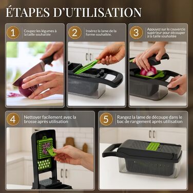 Багатофункціональний нарізчик овочів