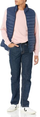 Чоловіча розпалююча жилетка Amazon Essentials, легка, водостійка, складна, XL, темно-синя