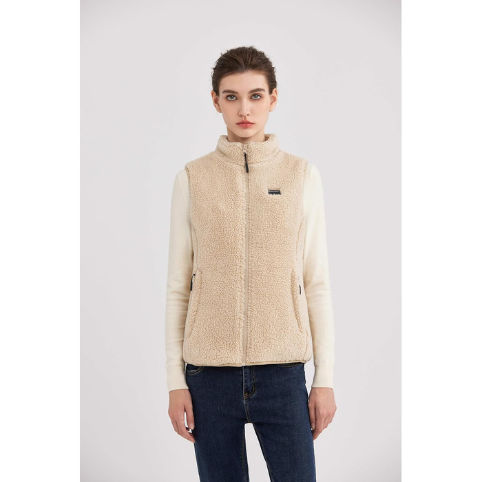 Електрична гріюча жилетка Daen з акумулятором 16000mAh, Sherpa, флісова жилетка для активного відпочинку та катання на лижах (XS, Хакі)