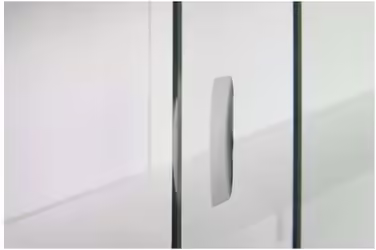 Inter Link - Collector's Display Cases - Hanging Display Case - Wall Shelf - Glass Display Case - Wall Display Case - Hanging Shelf - Showcase - MDF - Gray/White (80x60x9.5 cm) Collecty Gray Gray, White