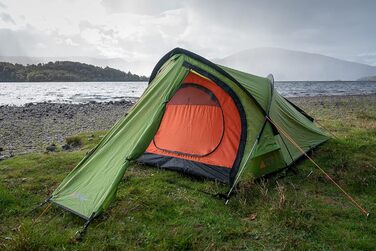 Намет Vango Hydra 200 для 2 осіб: легкий, туристичний, кемпінговий, водонепроникний (5000 мм), з алюмінієвими дугами, колір Pine