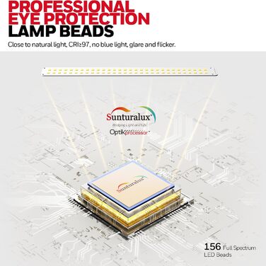 LED лампа для столу Honeywell HJ1 Sunturalux™ - регульована, для офісу та дому, з кріпленням, чорна