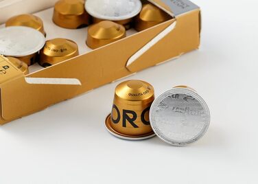 Кава в капсулах Lavazza Qualità Oro Espresso для Nespresso Original, 10 шт. x 2 упаковки (алюміній)