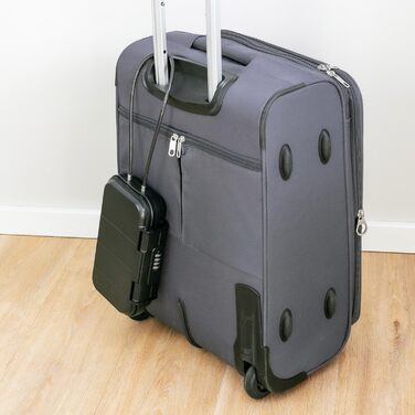 Портативний сейф HMF 318-02 з кодовим замком, вологостійкий міні-сейф з мотузкою, 23,5 x 14,5 x 5,8 см